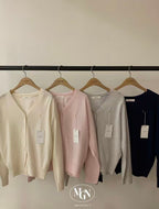Cashmere Button Up Cardigan