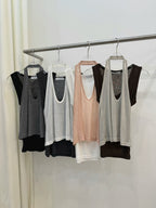 Cotton Double Tank Top