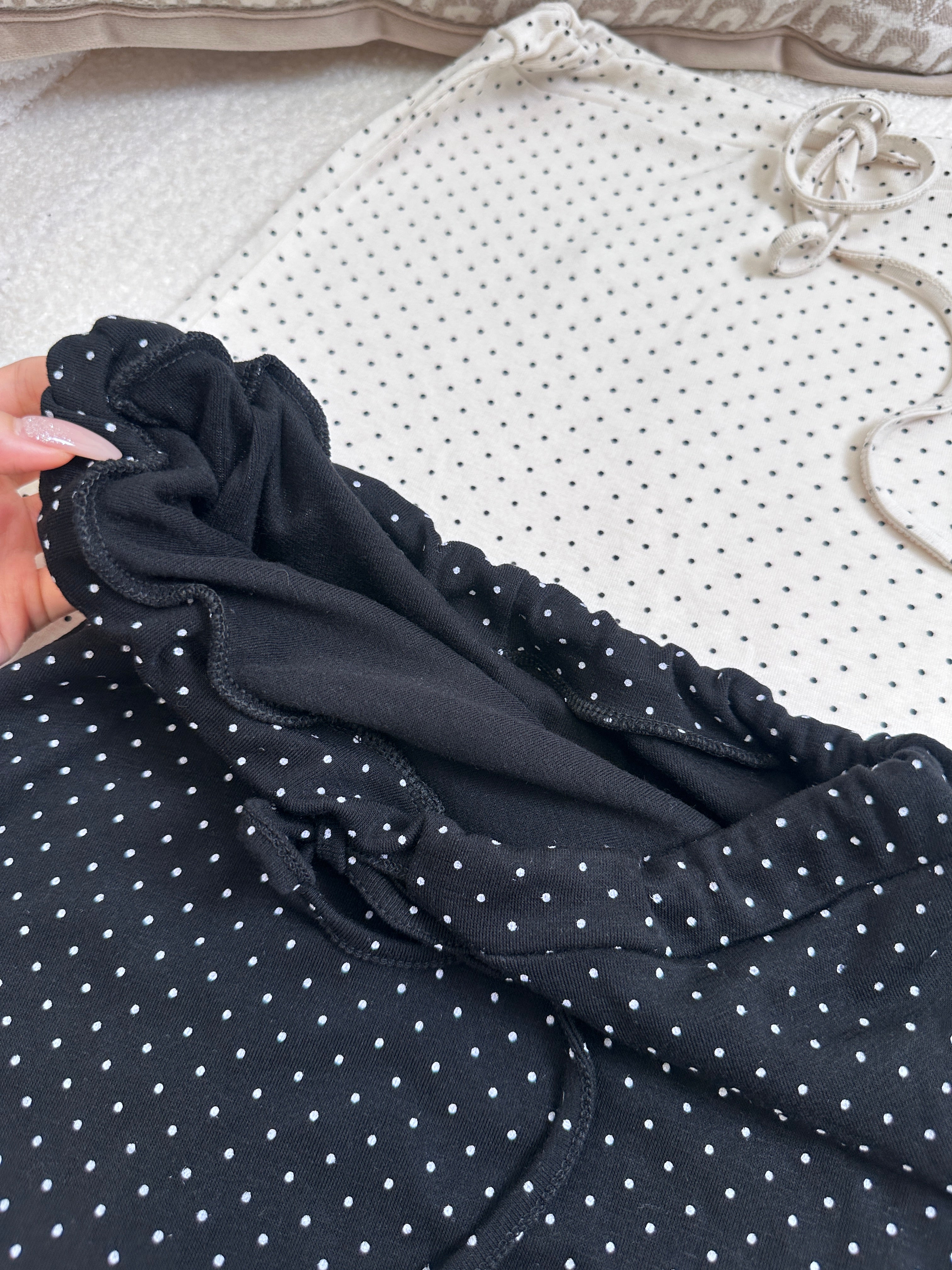 Dotted Cotton Maxi Dress