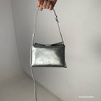 Real Leather Flap Bag 新款亮面牛皮￼