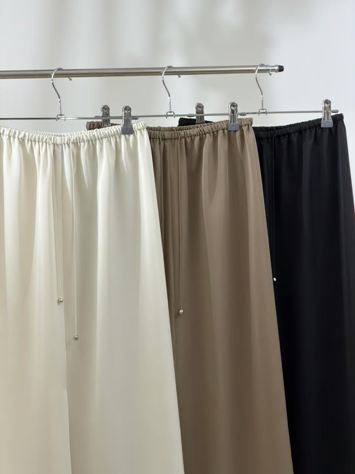 Silky Flexible Maxi Skirt