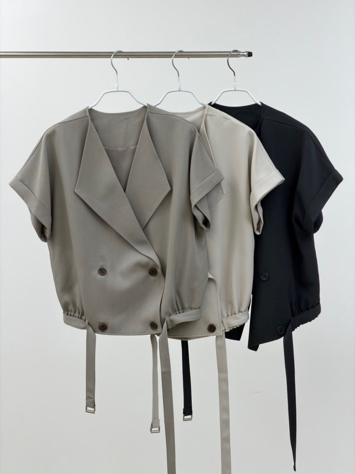 Short Button Up Blazer