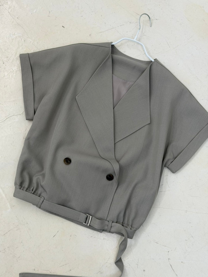 Short Button Up Blazer