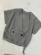 Short Button Up Blazer