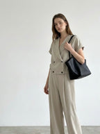Short Button Up Blazer