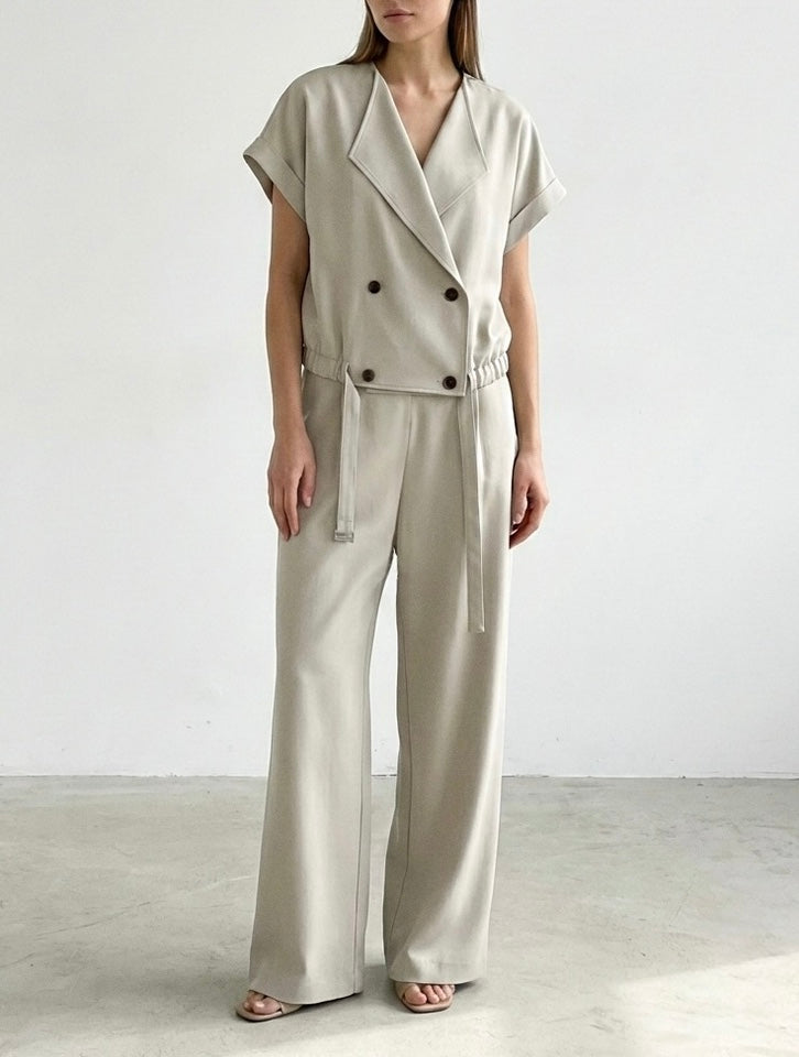 Short Button Up Blazer