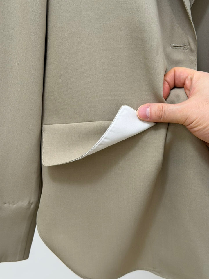 Slim Fit Thin Blazer