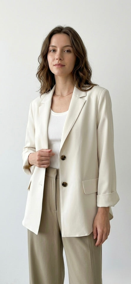 Slim Fit Thin Blazer