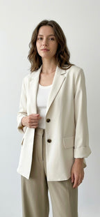 Slim Fit Thin Blazer