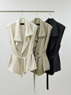Thin Layer Blazer Vest