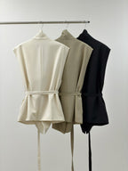 Thin Layer Blazer Vest