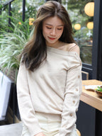 Cashmere Button Up Sweater