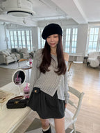 Knitted Button Top