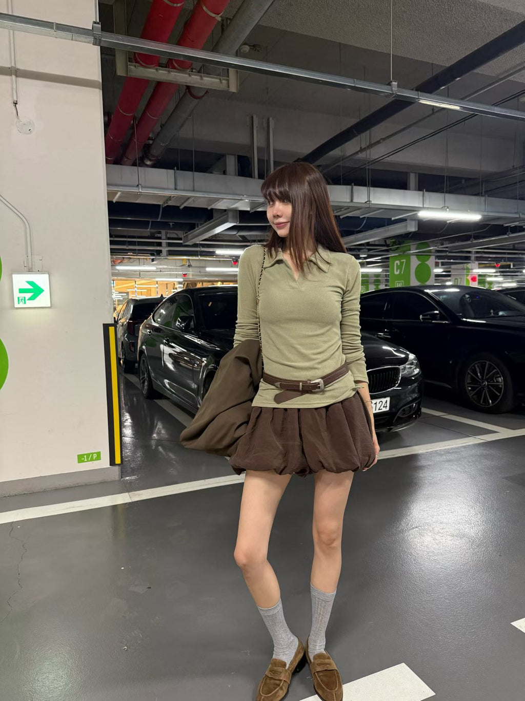 Cloudy Puff Skirt Shorts
