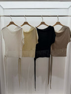 Knitted With Tails T Top