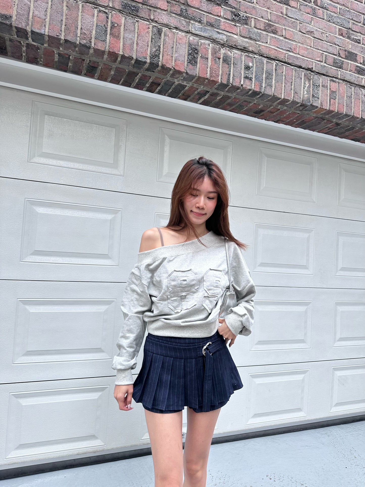 Sliver Button Skirt Shorts