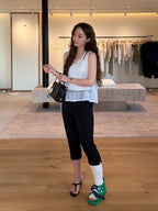 Thin Lined Knitted Tank Top