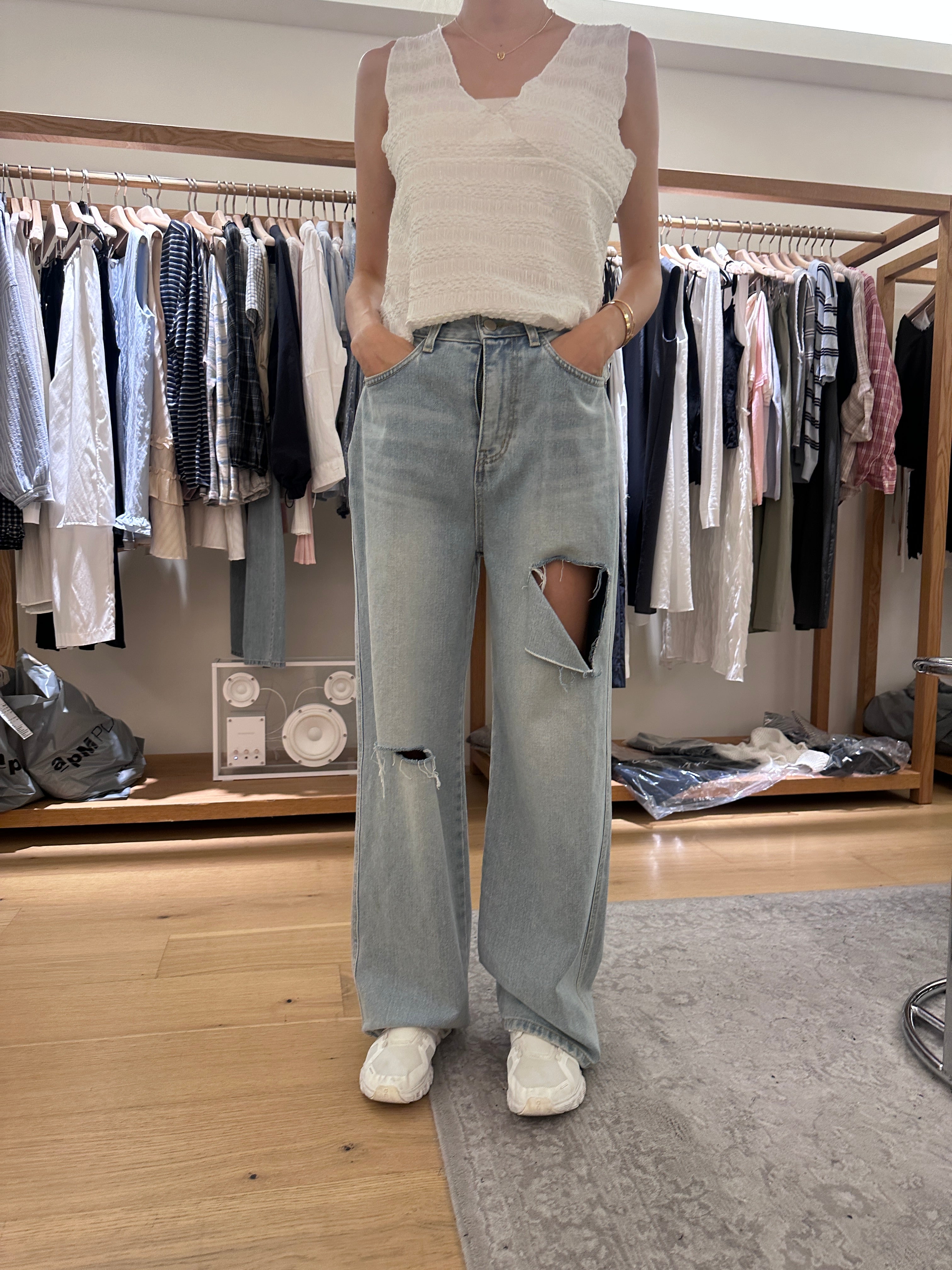 Holes Denim Jeans