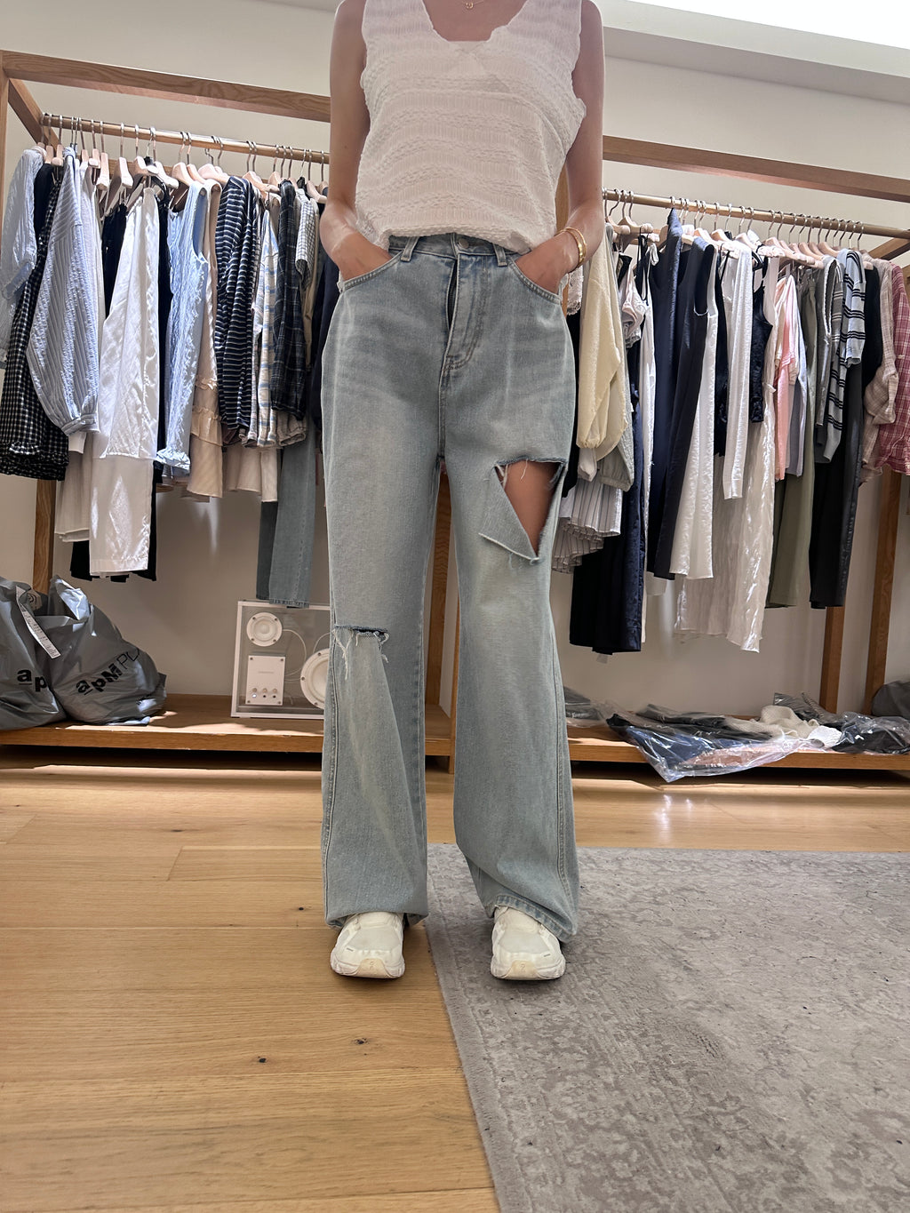 Holes Denim Jeans