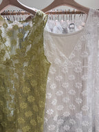 3D Flower Mid Length Tank