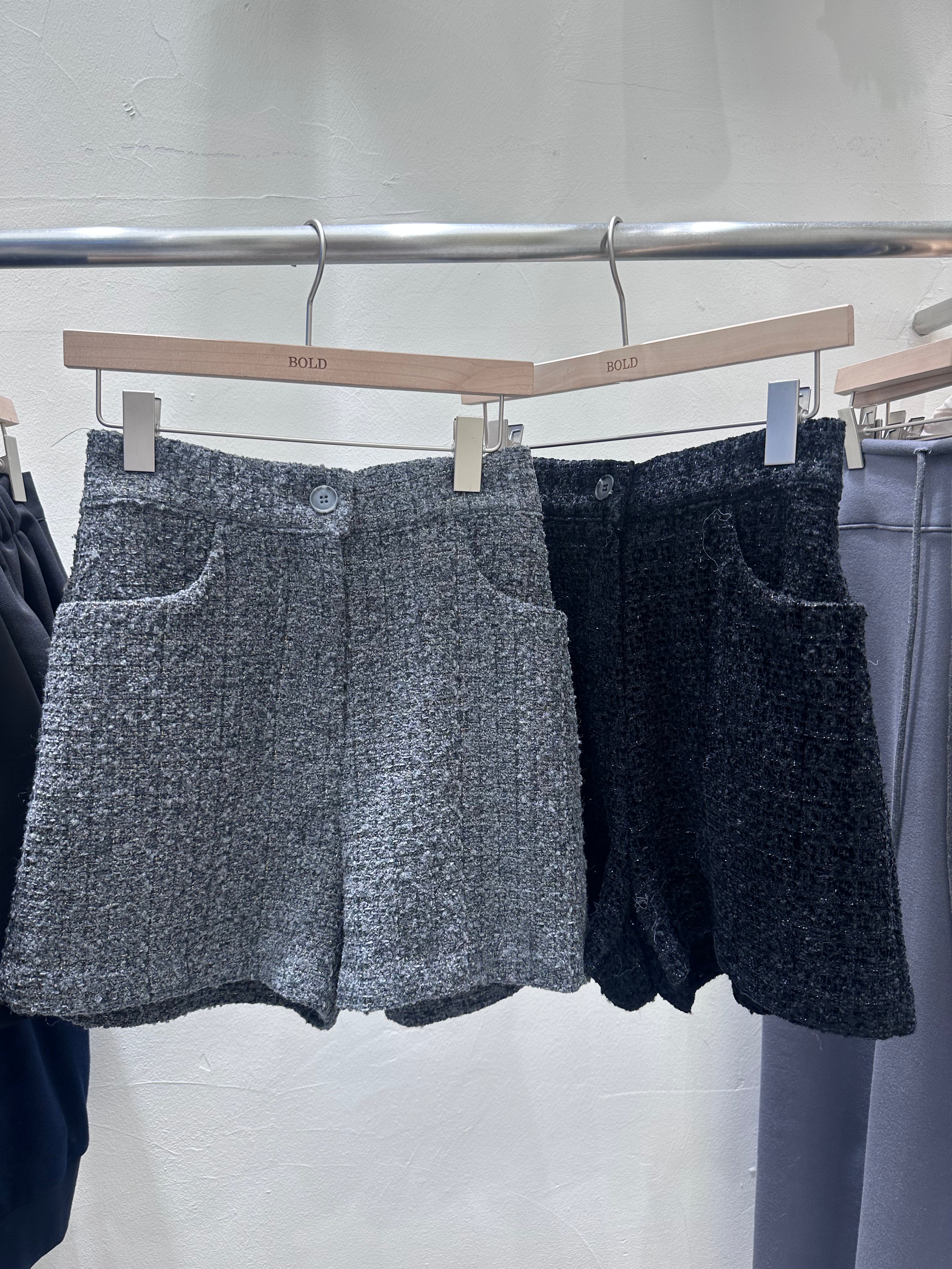 Winter Tweed Shorts
