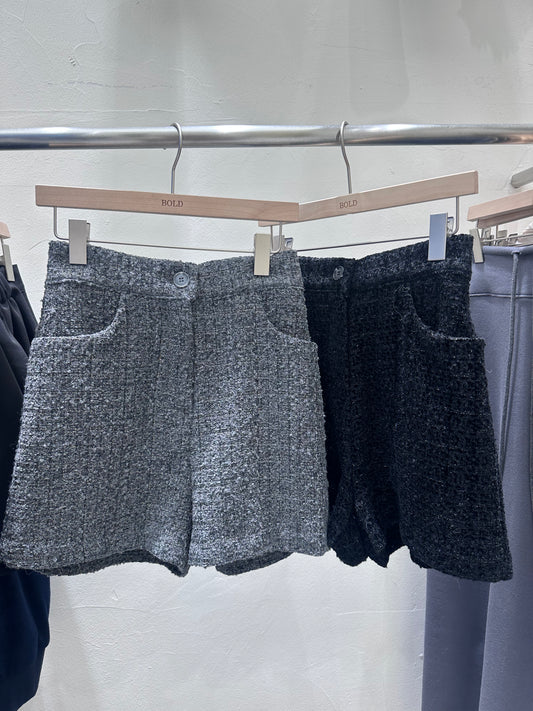 Winter Tweed Shorts