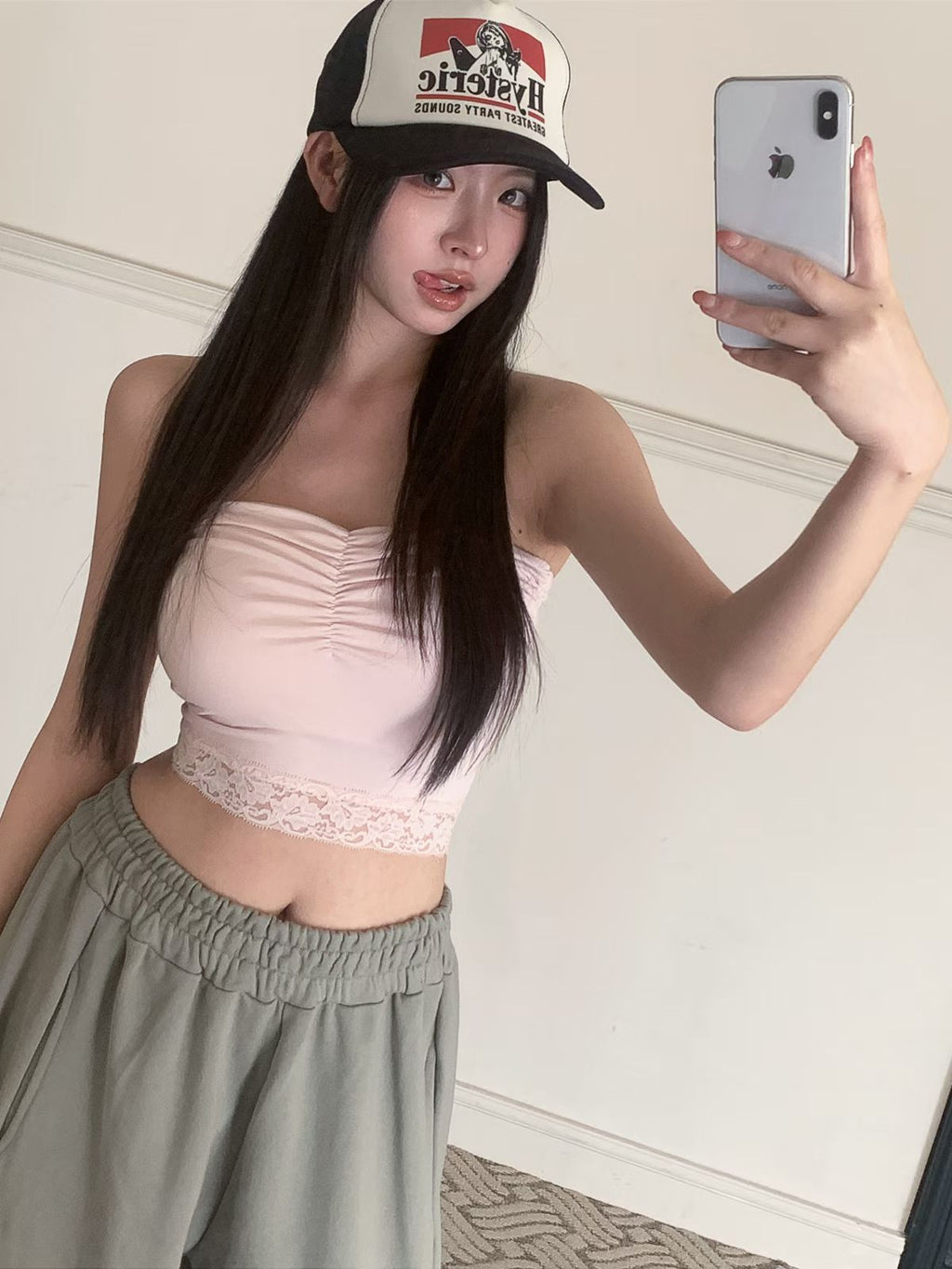 Lace Bra Top with Pads