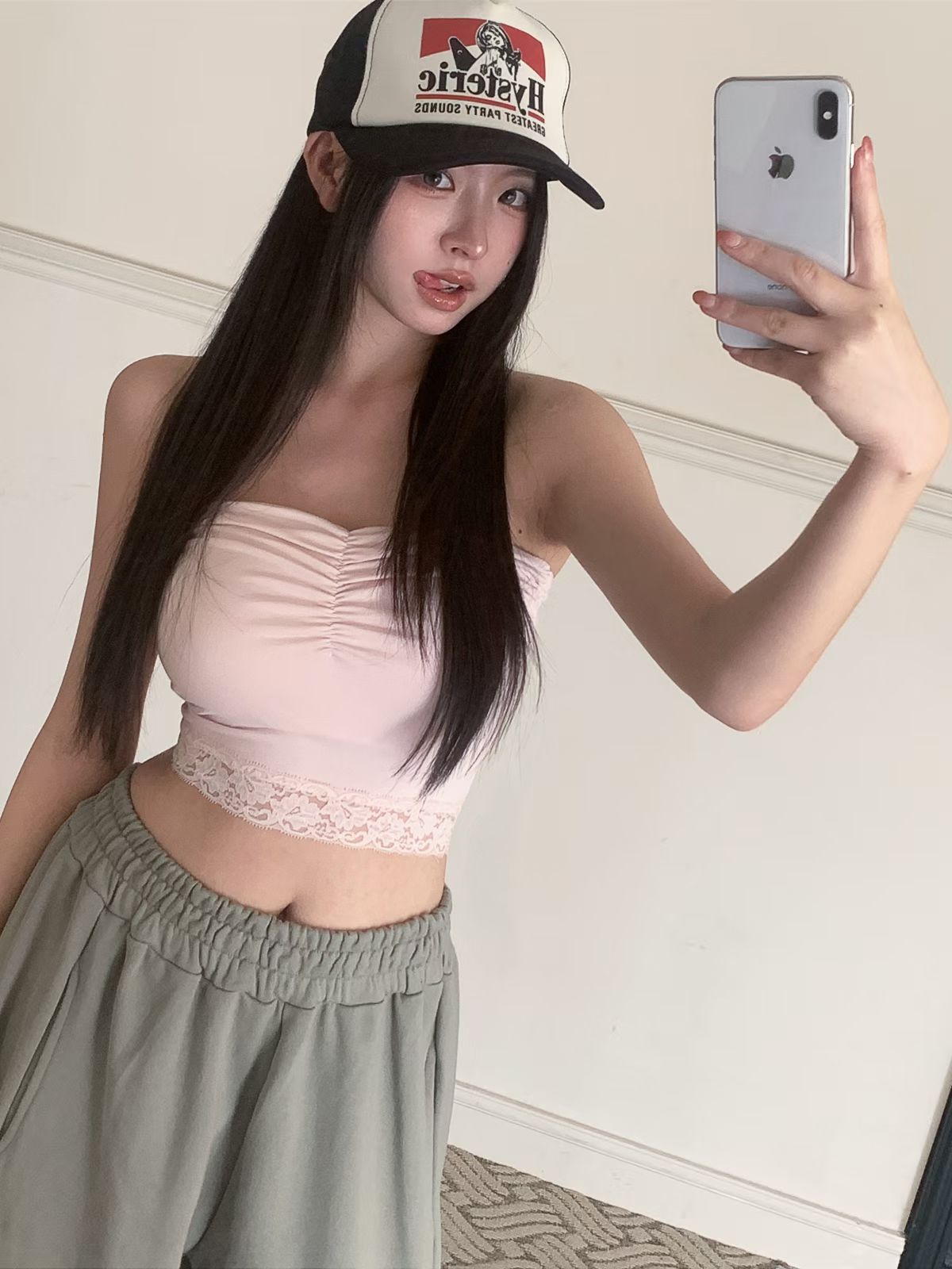 Lace Bra Top with Pads