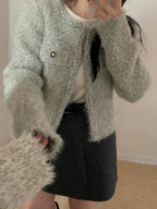 Fancy Tweed Cardigan
