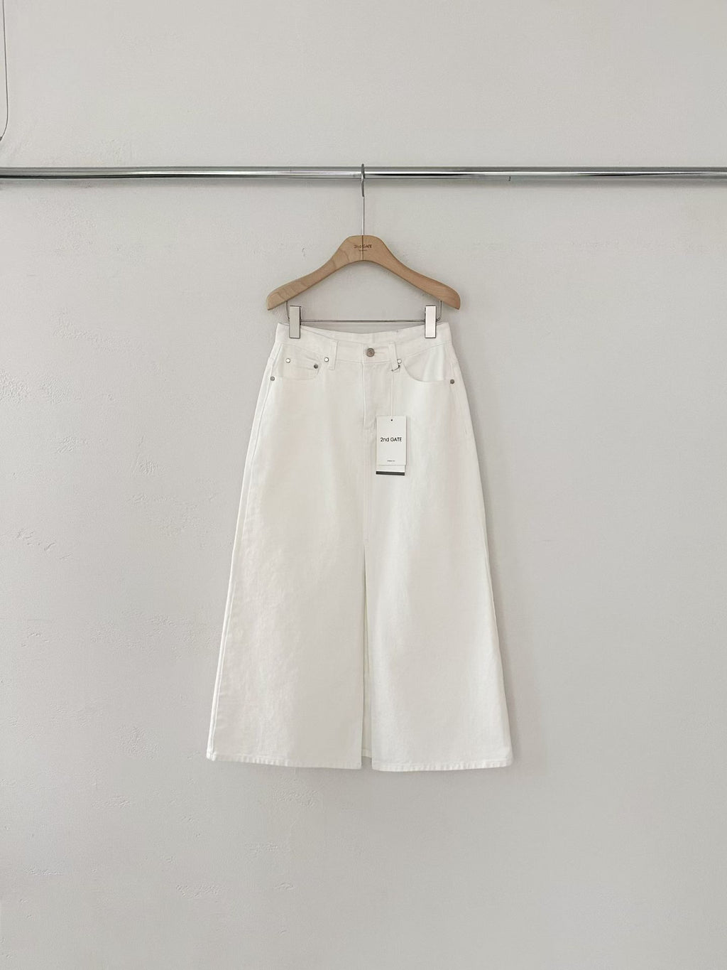 A Lined Denim Skirt