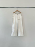 Lined Middle White Jeans