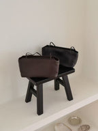Real Leather Long Bag