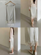 Lace Midi Skirt