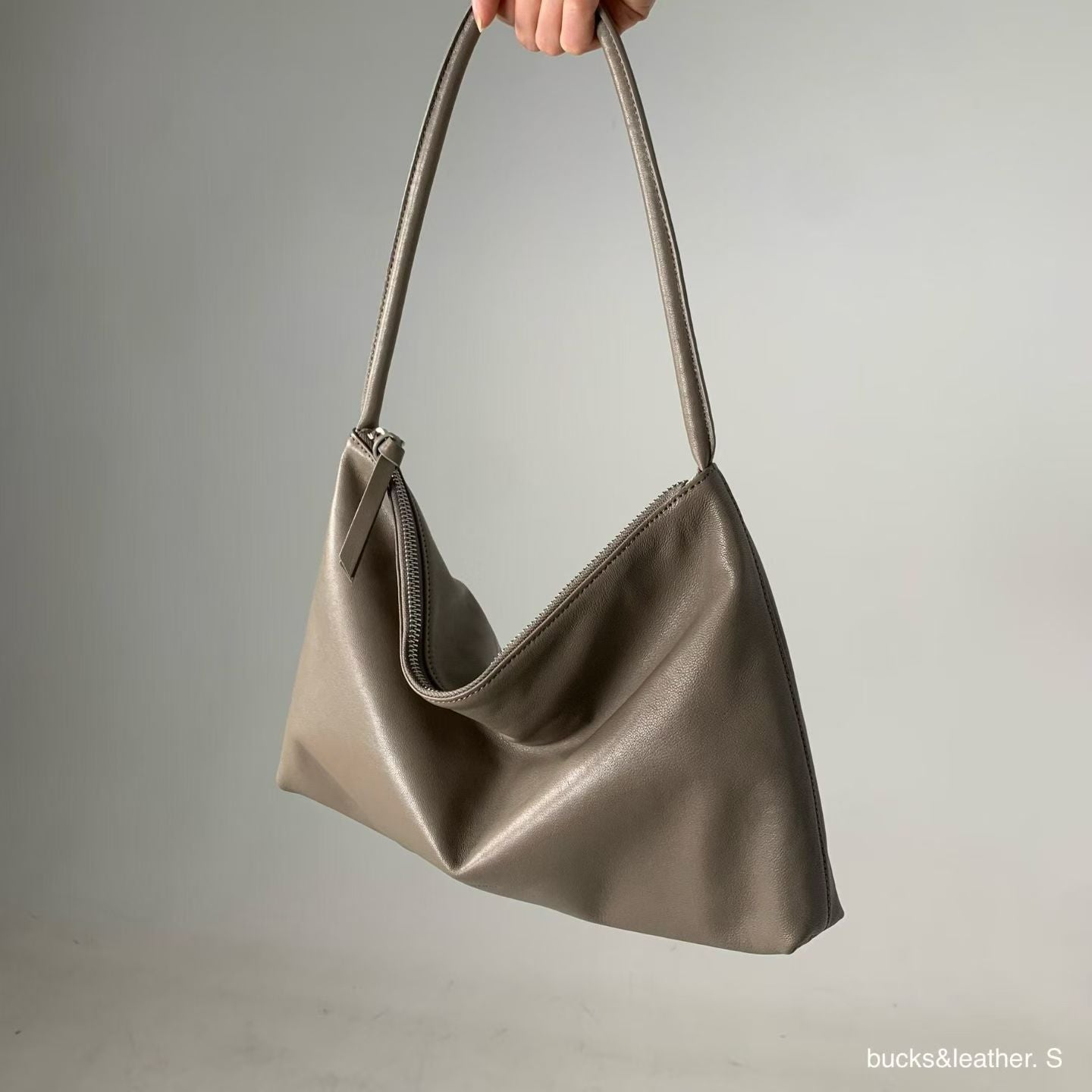 French Go to Real Leather Bag