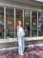 Chiffon Office Tank & Pants Set