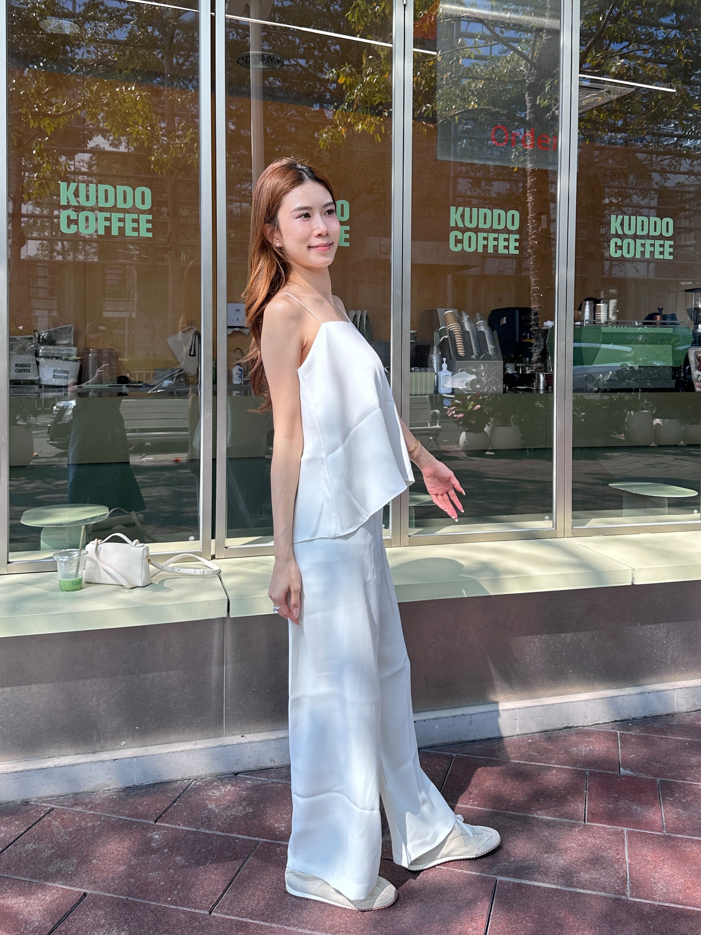 Chiffon Office Tank & Pants Set