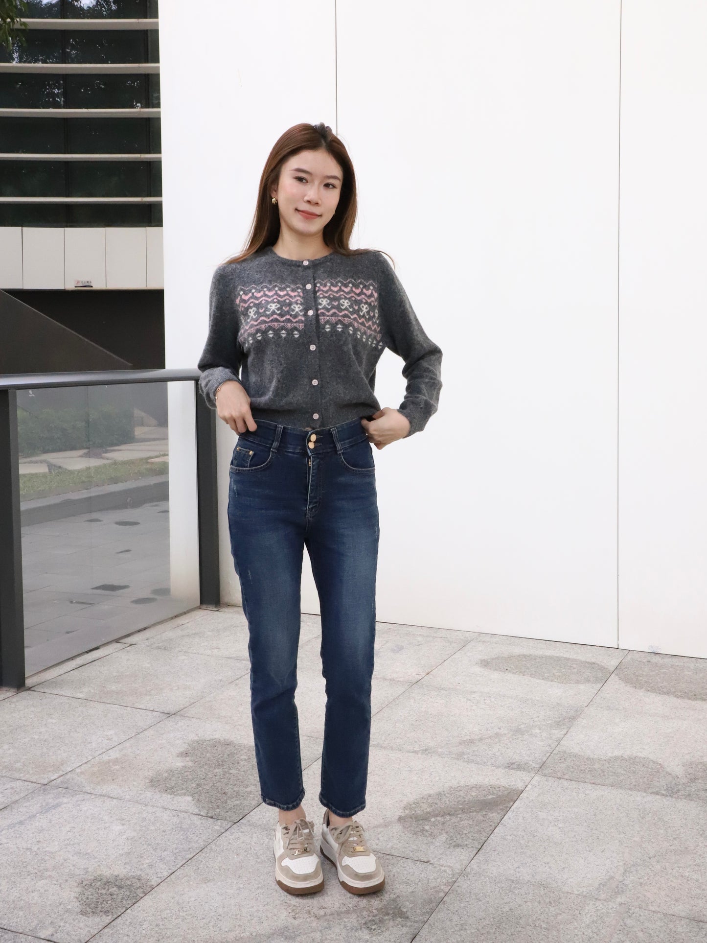 Christmasy Ribbon Cardigan