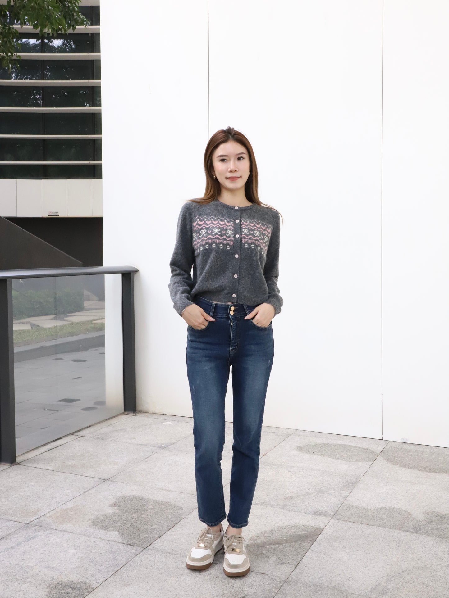 Christmasy Ribbon Cardigan