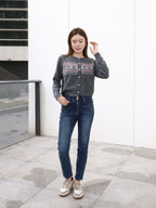 Christmasy Ribbon Cardigan