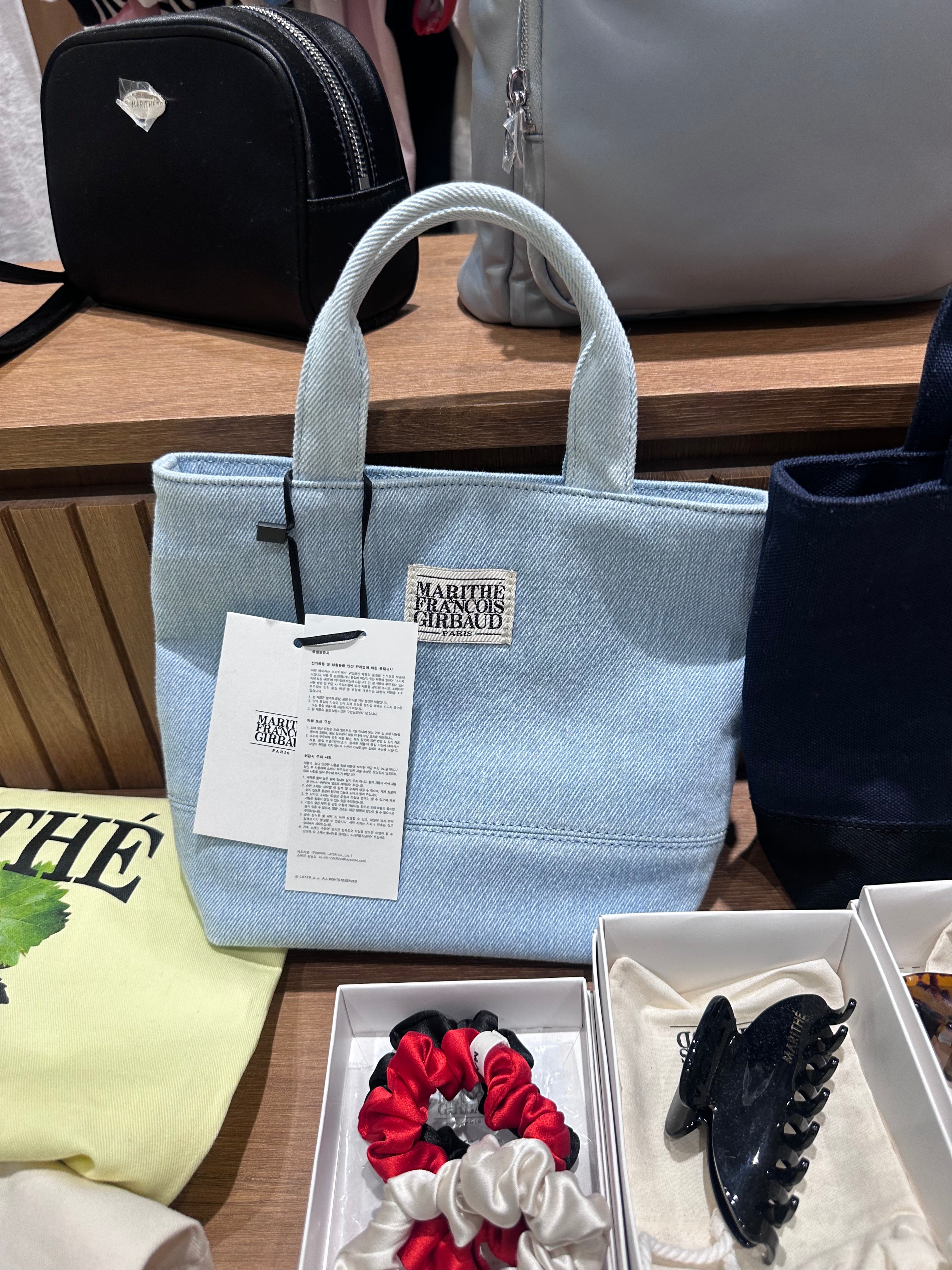 MARITHE FRANCOIS GIRBAUD - CLASSIC LOGO CANVAS TOTE BAG [3 colors