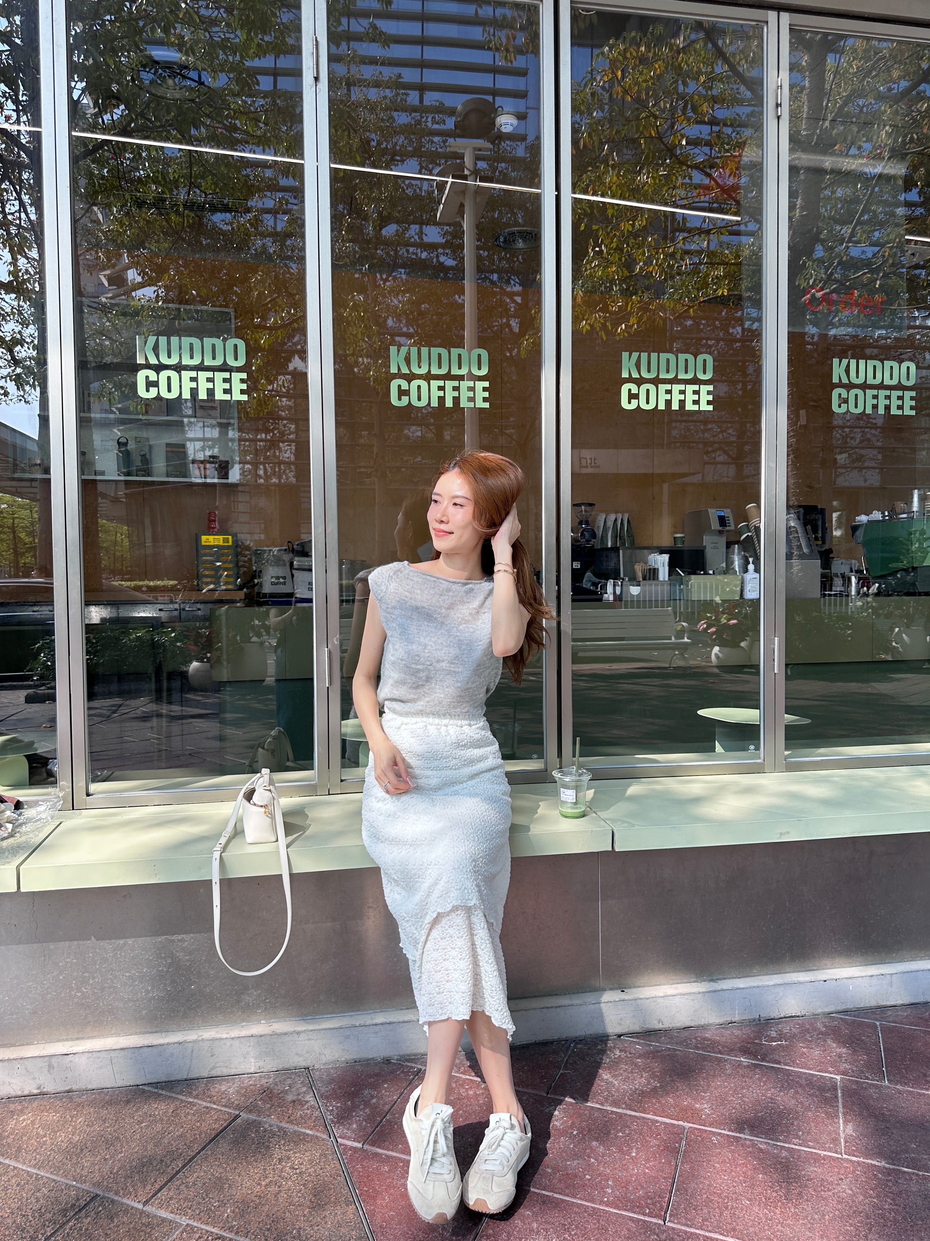 Doubled Layer Lace Flexible Skirt