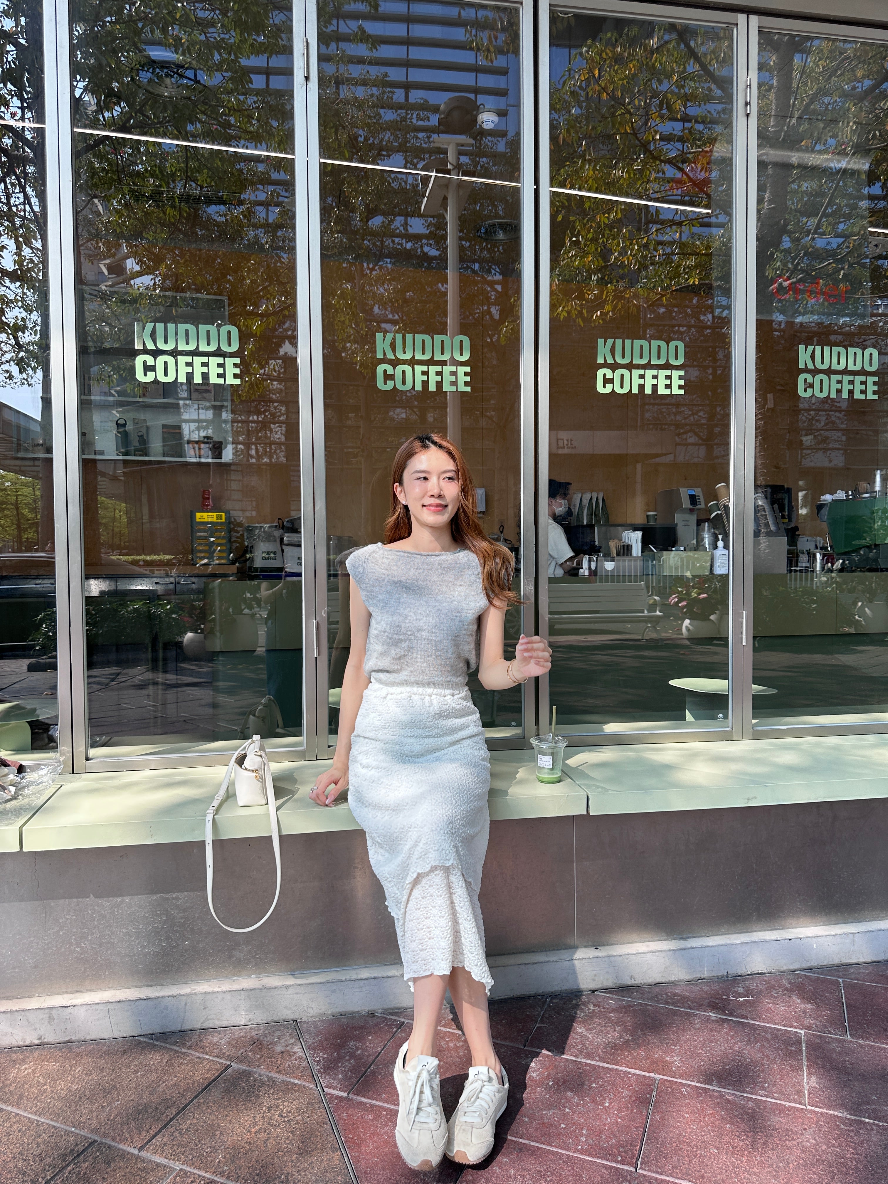 Doubled Layer Lace Flexible Skirt