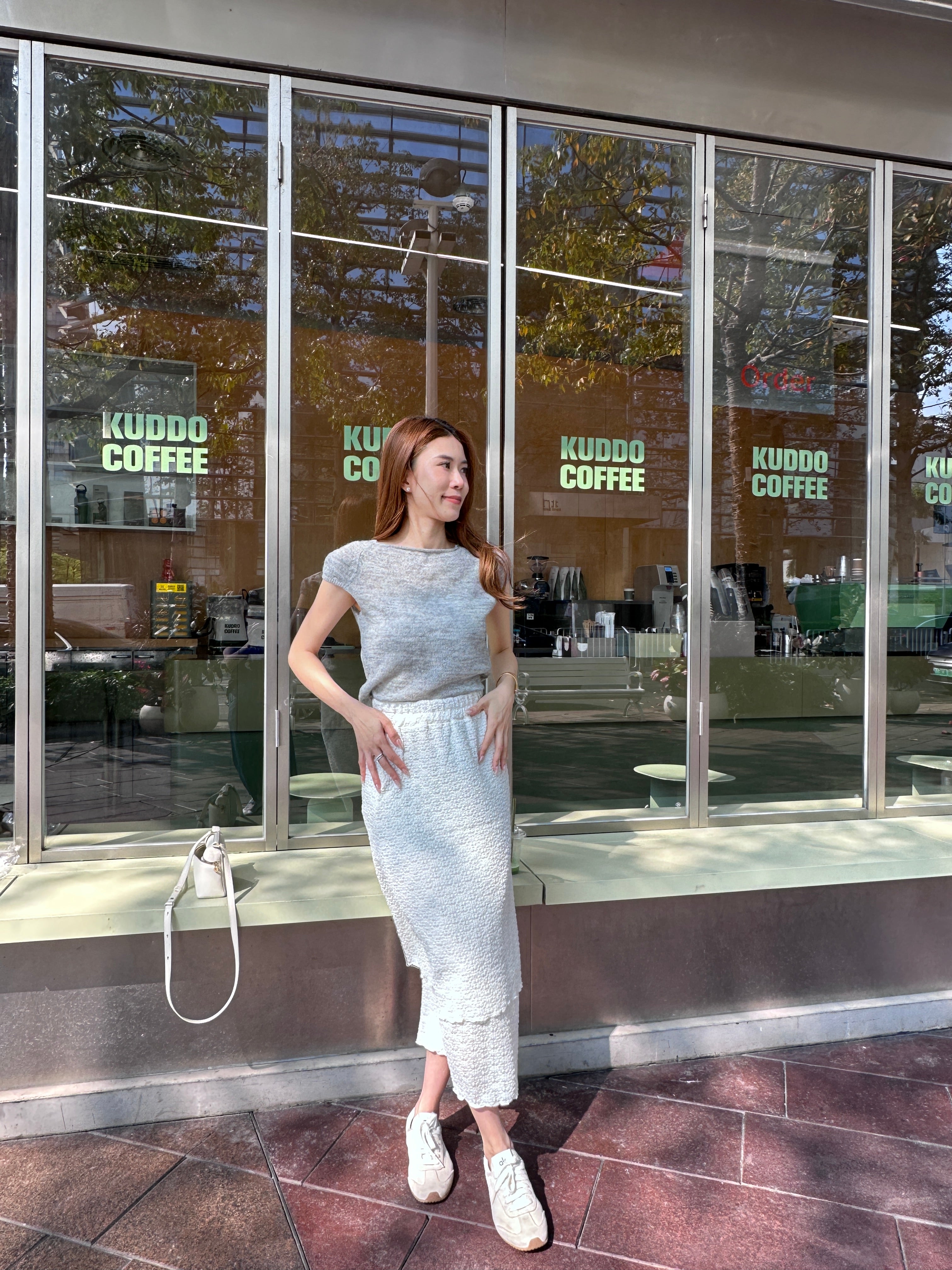 Doubled Layer Lace Flexible Skirt