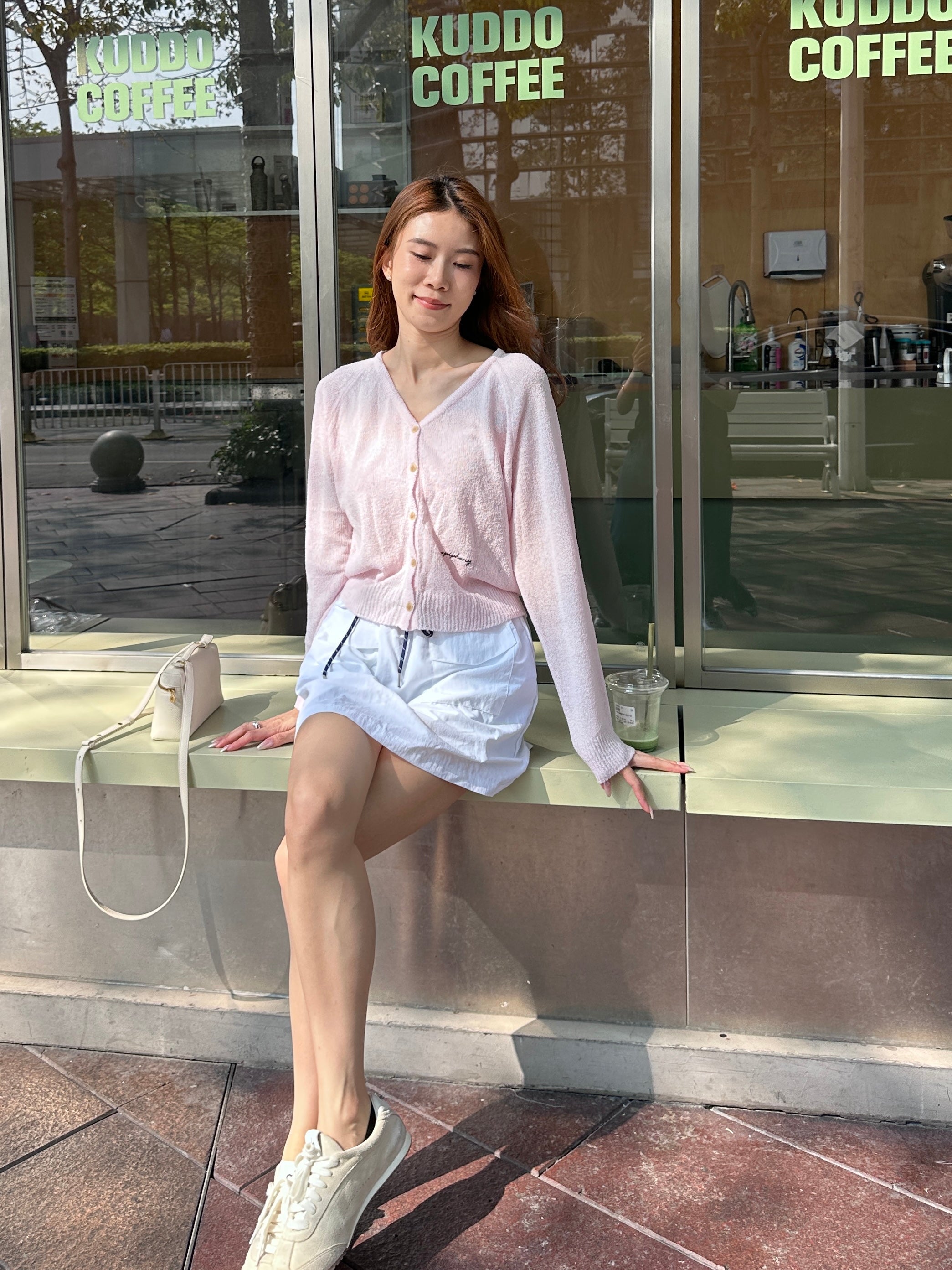 Mix Tied Cargo Skirt