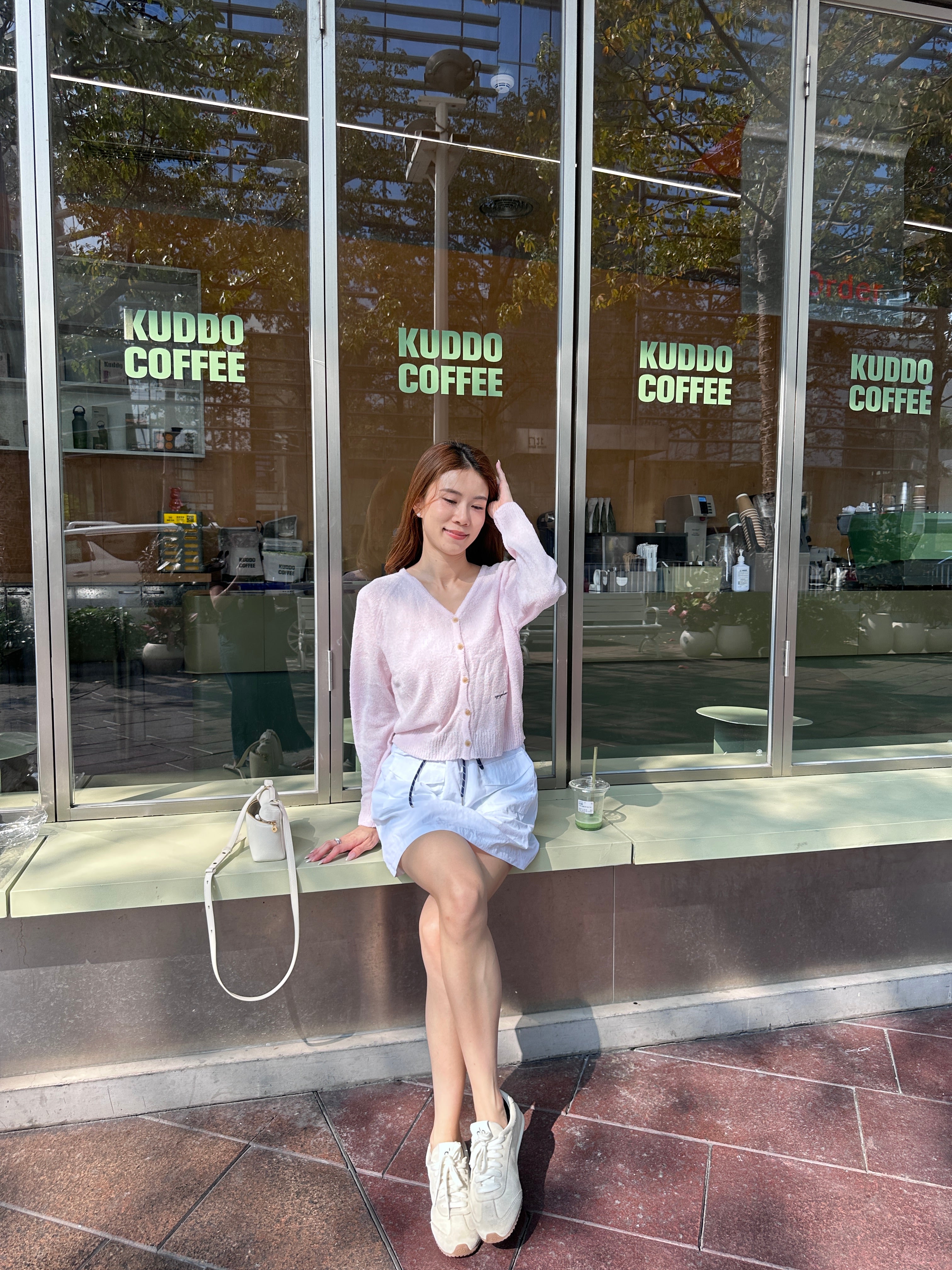 Mix Tied Cargo Skirt