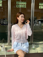 Mix Tied Cargo Skirt