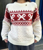 Ribbon Christmas Sweater