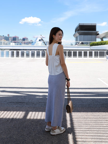 Cotton all button Skirt