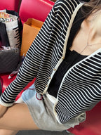 Striped KIX Cardigan