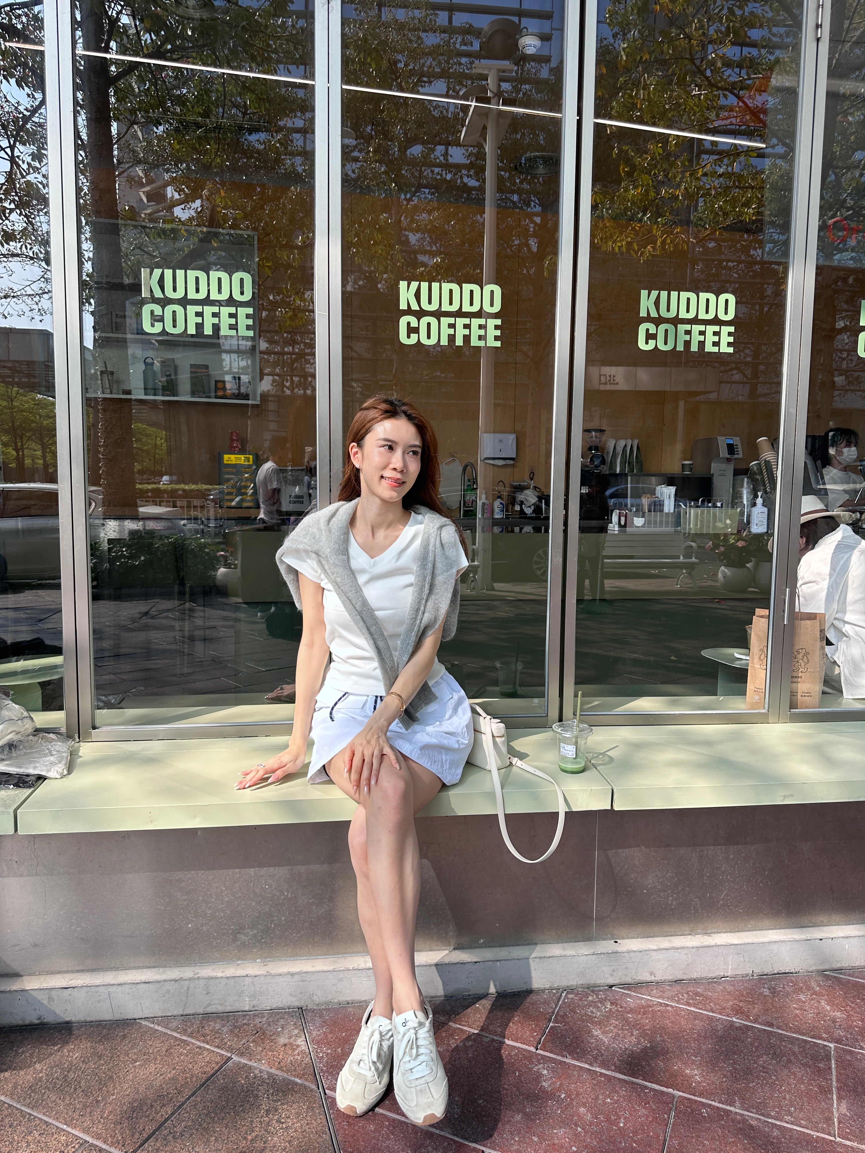 Cotton V Neck T Shirt